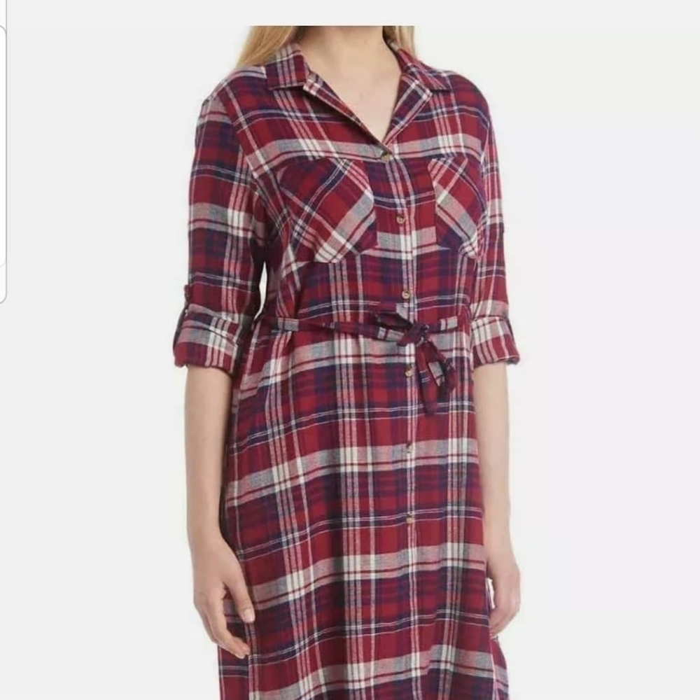 Jachs Ladies' Girlfriend Flannel shirt dress